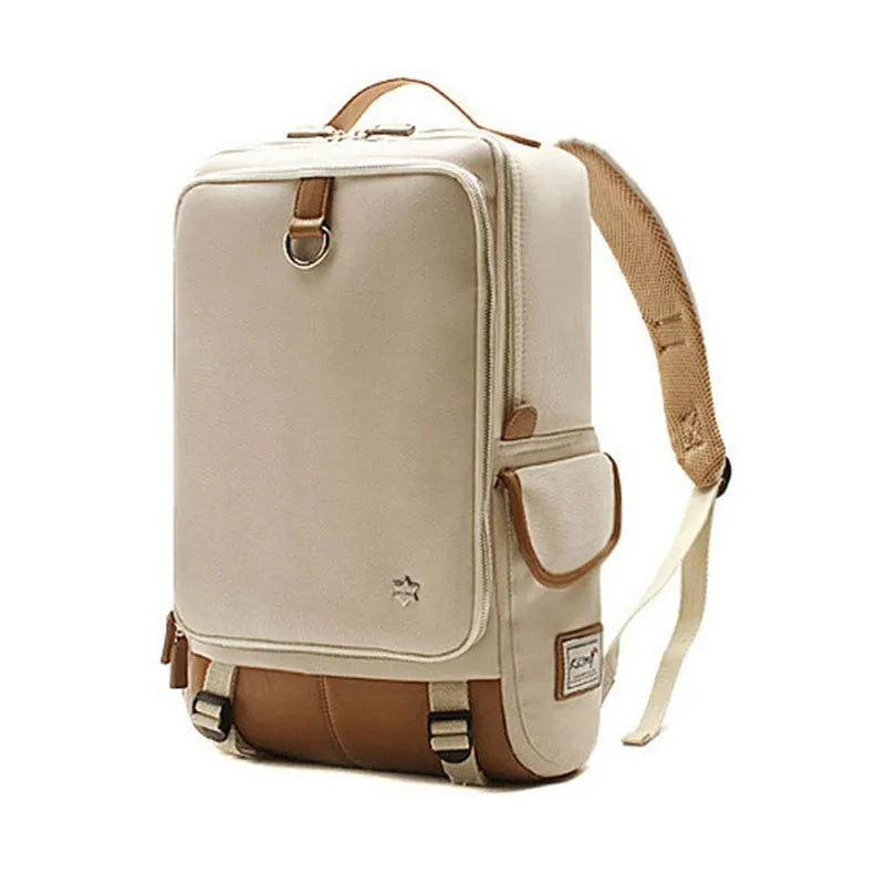 Modern Korean design men's backpack in Oxford cloth with 30x16x46cm dimensions