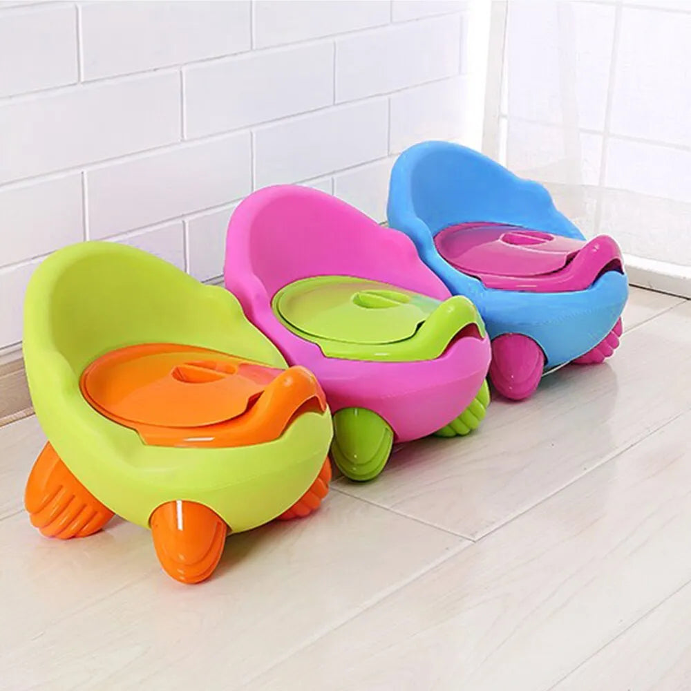 Dandan baby toilet training stool in blue PP plastic for toddler potty use