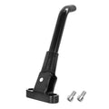 Aluminium electric scooter foot brace accessory in black, white or grey with mounting screws