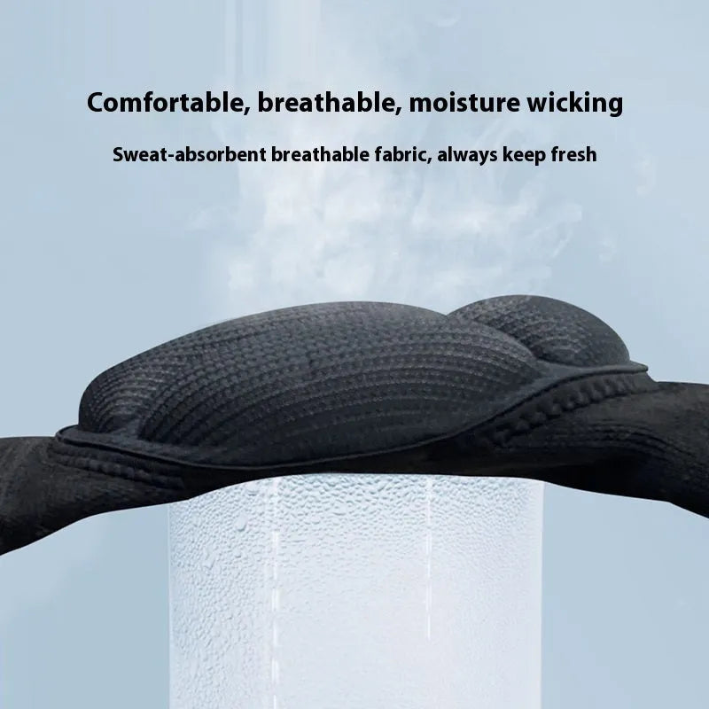 Thick sponge dance kneepad in black or blue with anti-collision protection for volleyball and sports