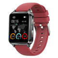 Multi-sport smart watch with 1.70-inch screen showing heart rate monitoring display