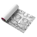 200mm acid tour coloured paper painting book for creative drawing and sketching