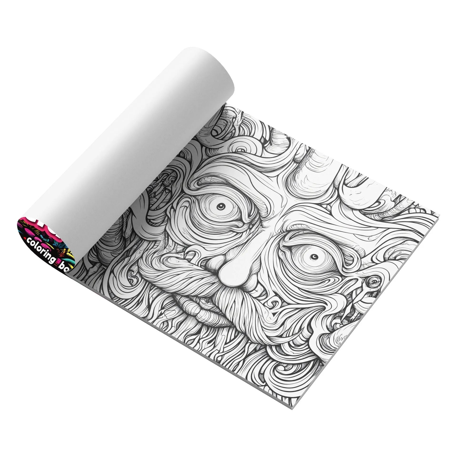200mm acid tour coloured paper painting book for creative drawing and sketching