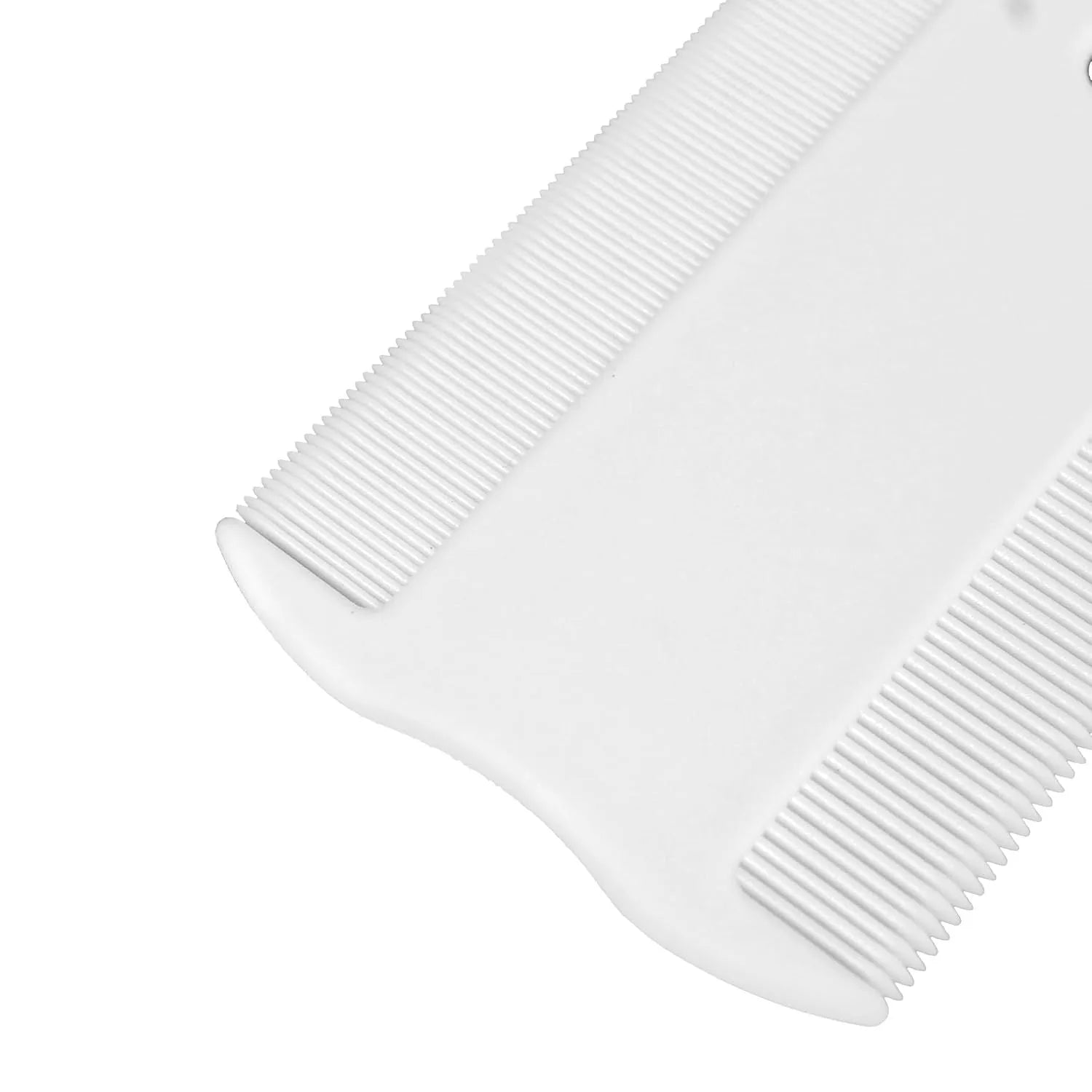Double-sided pet flea comb with dense teeth design for dogs and cats