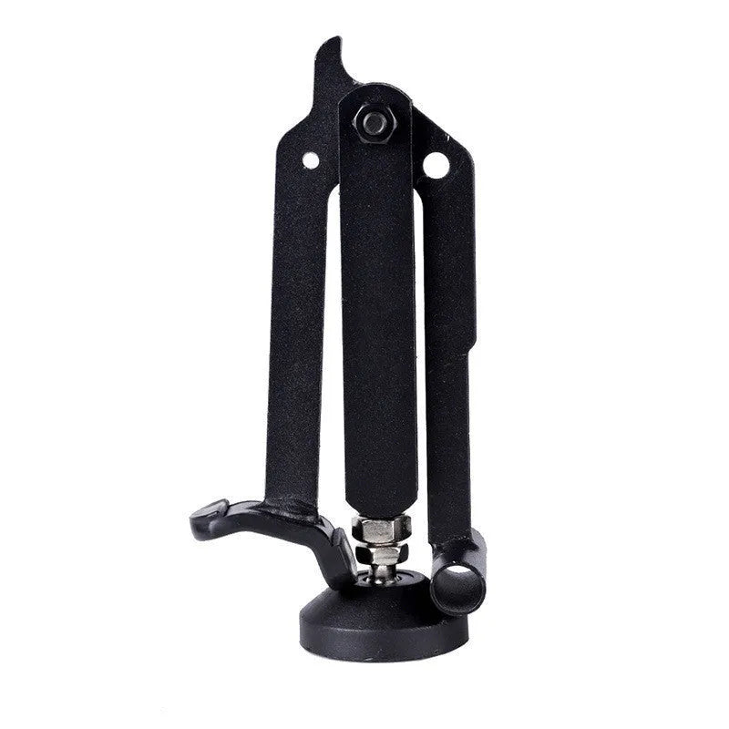 Black folding iron labour-saving rear wheel lifting frame for motorcycles and heavy locomotives model B0303-1