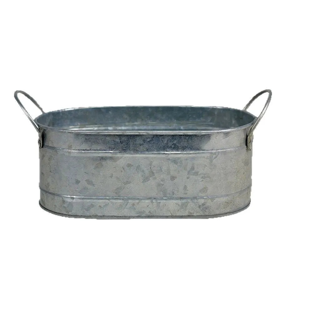 Iron desktop succulent flower pot for small drought-resistant plants