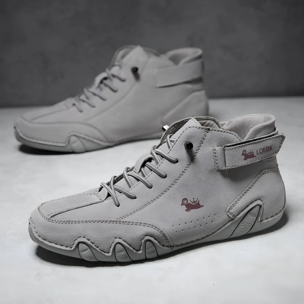 Men's high-top octopus Martin boots with rubber sole in multiple colour options