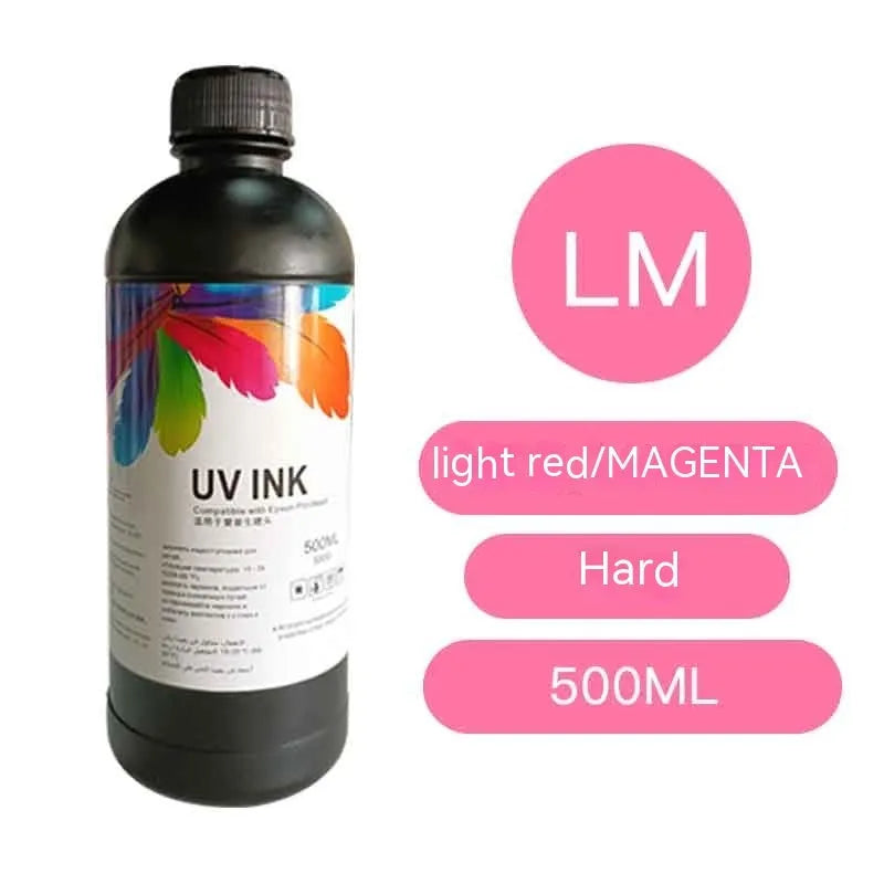 500ml Epson UV printer ink cartridge for XP600 5th and 7th generation machines