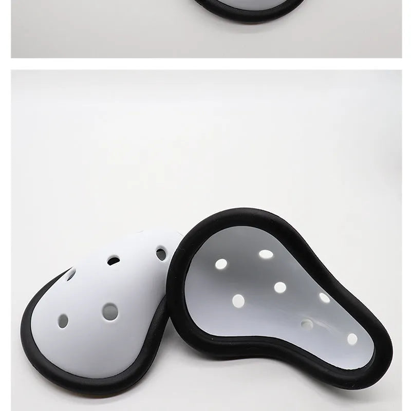 Rubber sports genital guard for adult and child rugby, hockey, boxing protection