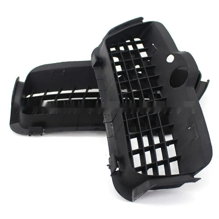 Black ABS plastic fog lamp cover pair for Volkswagen Golf 3 front bumper installation