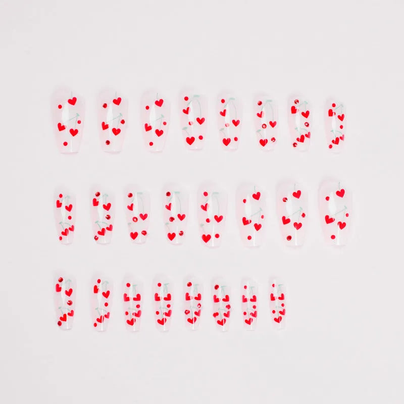 24 red diamond cherry armour decorative sheets with adhesive backing for craft projects
