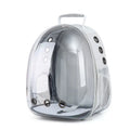 Astronaut cat carrier backpack with side opening in multiple colour options including black, pink, green, and blue