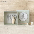 Guardian angel resin ornament in modern simplicity cartoon design style