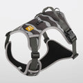 Reflective dog commuter rope with chest and back attachment points in oxford cloth material