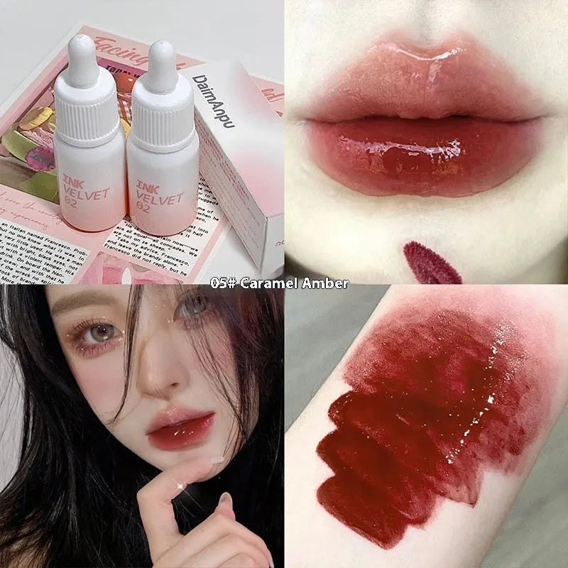 Milk Huhoo series Mirror Lip Lacquer bullet in one of four colour shades, 3.5g net content.