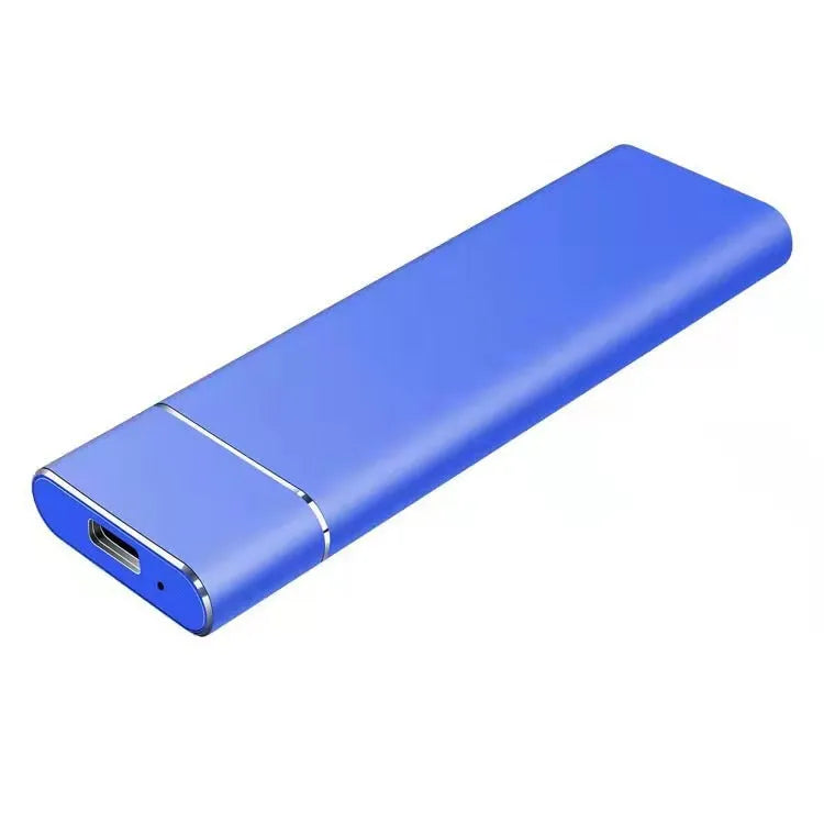 6TB ultra-thin metal SSD mobile hard disk with external power supply, available in five colours.