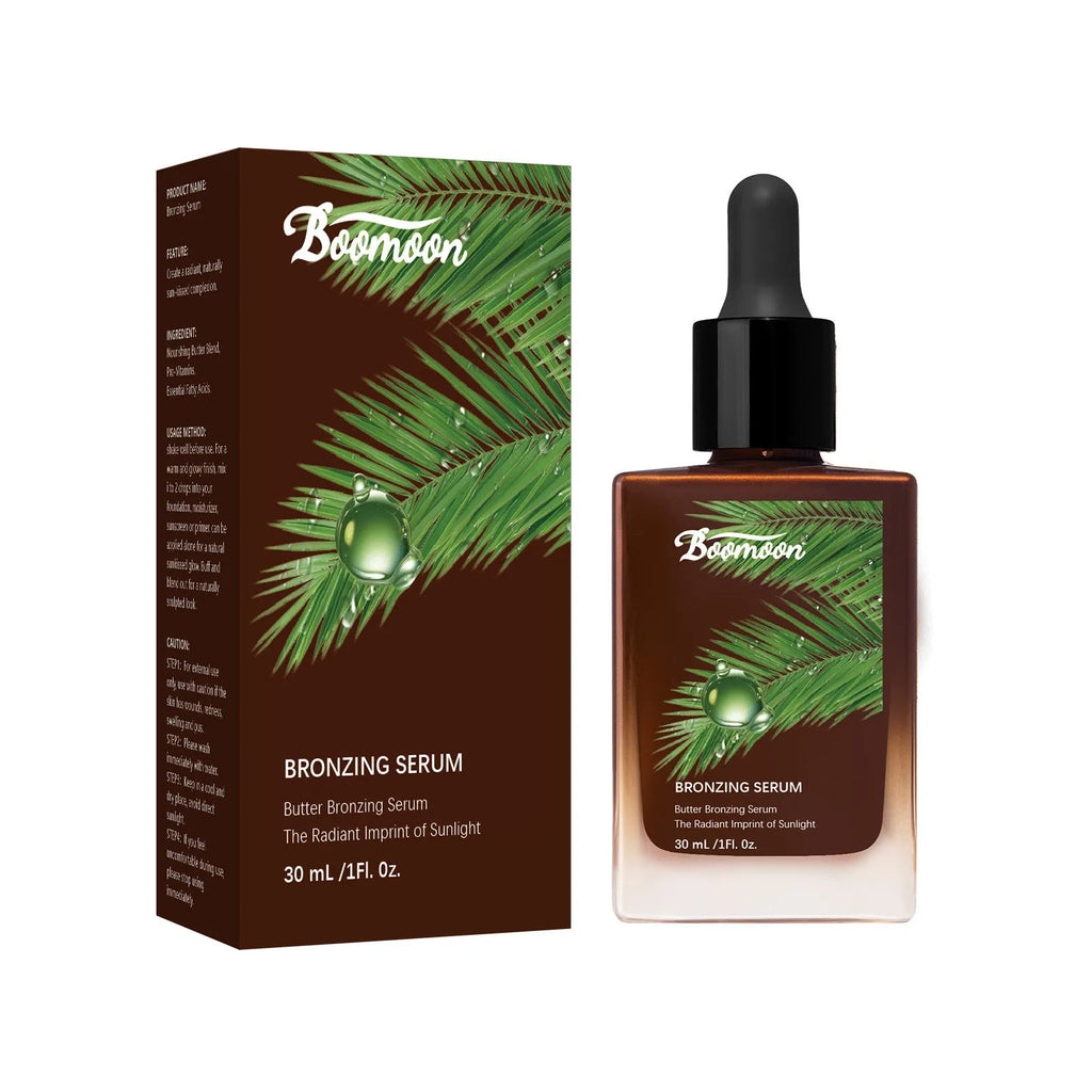 Bronze Black 30ml nursing care solution bottle measuring 101mm by 45.3mm.