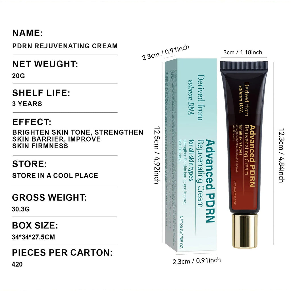 20ml skin-activating cream tube with hydrating, moisturising, firming, and wrinkle care properties