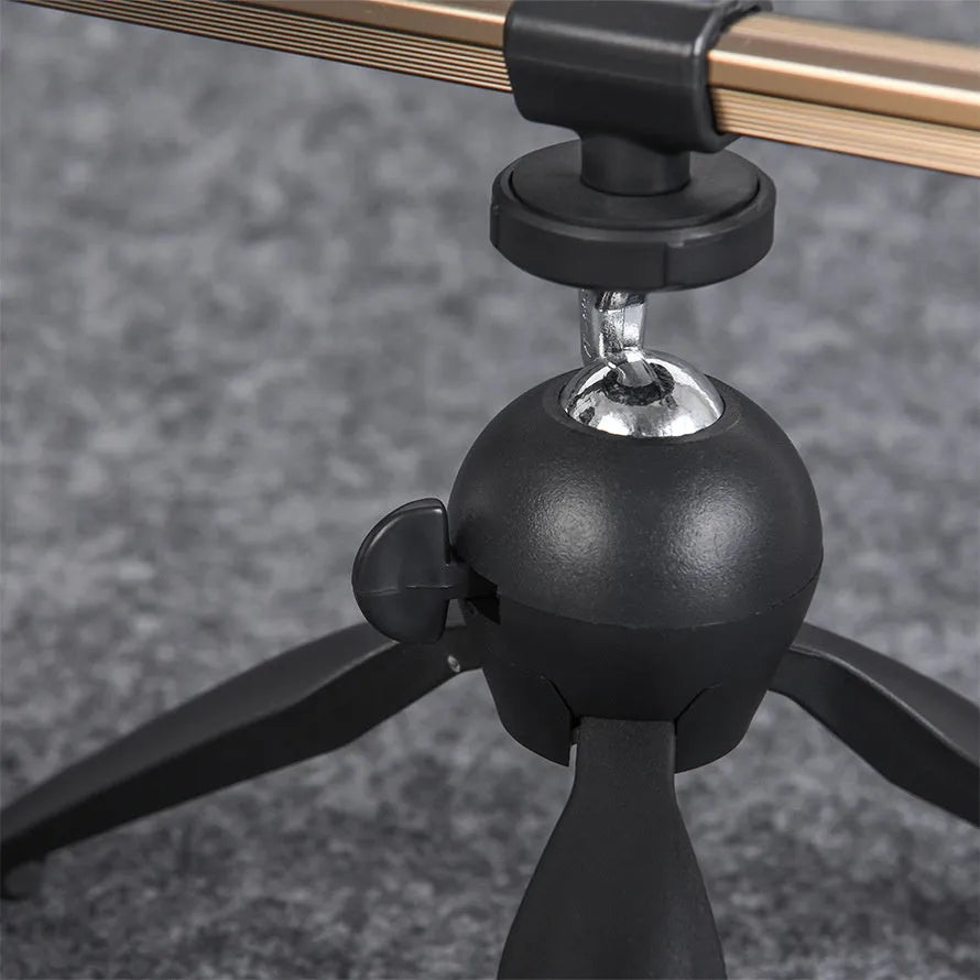 Aluminium alloy ice fishing triangle rod holder bracket tripod for small fishing rods