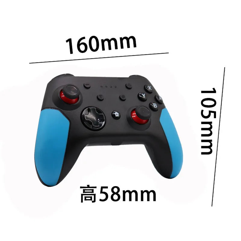 Bluetooth wireless gamepad for Switch, PC and Android with dual-colour options
