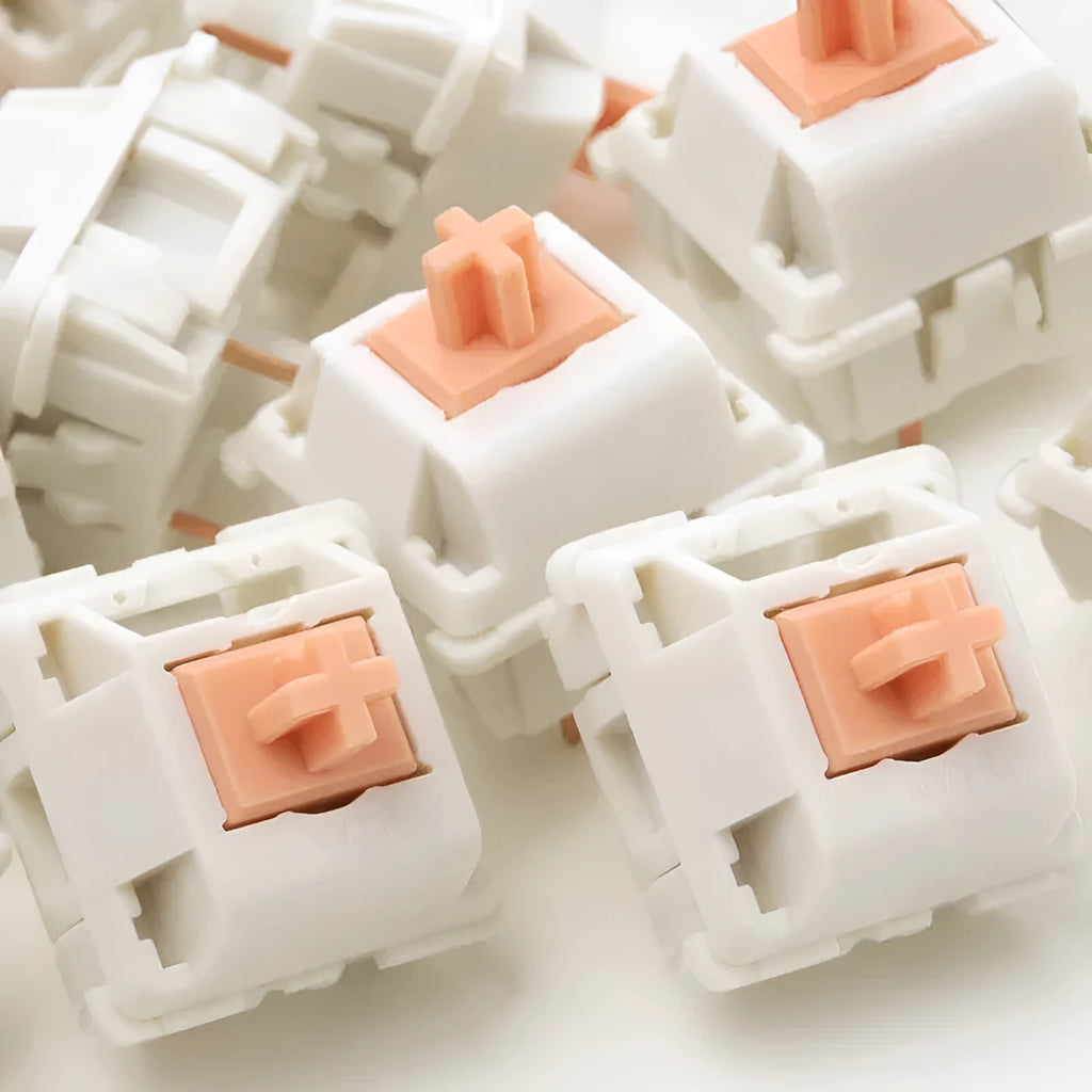 Single Panda mechanical keyboard switch with 5-pin design for DIY custom builds