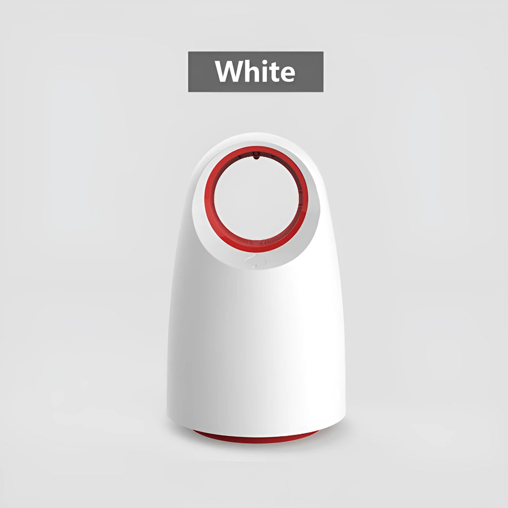 Black or white silent USB mosquito killer with UV light for indoor insect control
