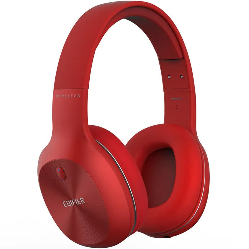 Black Bluetooth sports headset showing ear cup and headband design