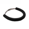 Universal motorcycle exhaust pipe anti-drop wiring kit in black, blue and orange colours with included gasket