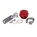 50mm aluminium alloy automotive blow-off valve in six colour options for turbo surge protection.