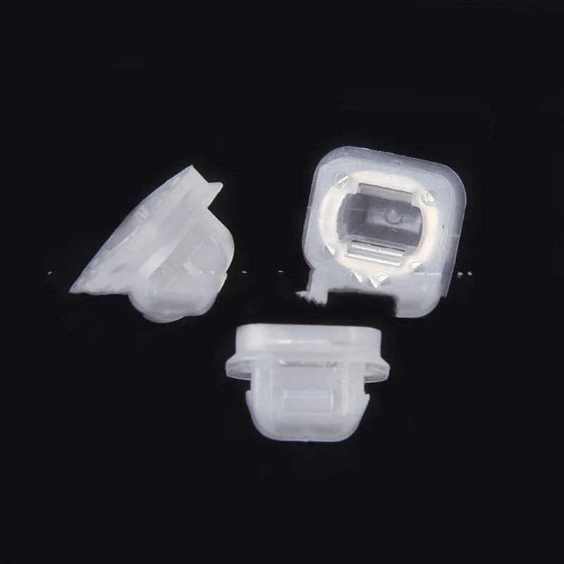 BMW E39 E38 interior plastic fasteners with peach wood finish, 100 pieces with fixed buckle seat design