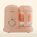 Green baby food processor with steamer and blender functions, 10 litre capacity
