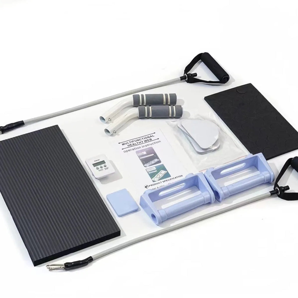 Foldable purple PP belly panel fitness board for abdominal exercises
