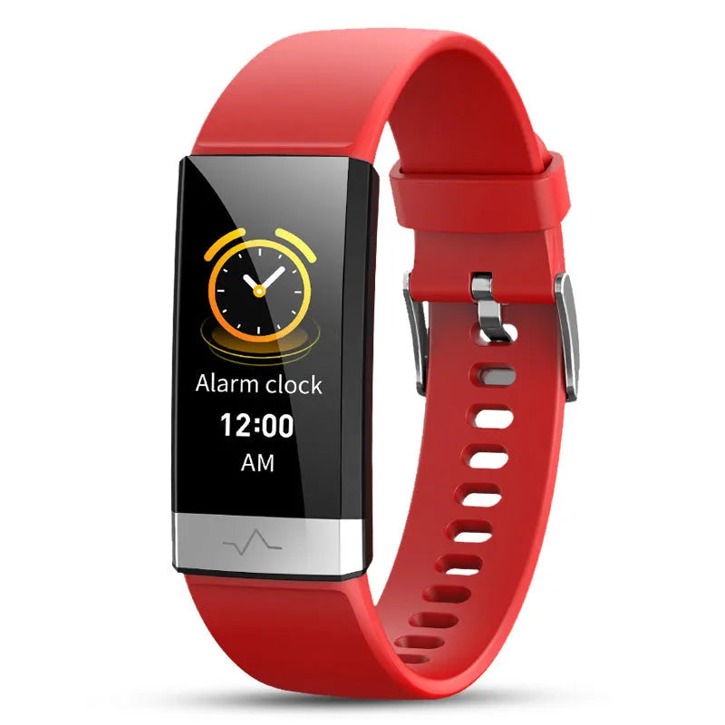 V19 smart health monitoring bracelet with colour screen and TPU wrist strap