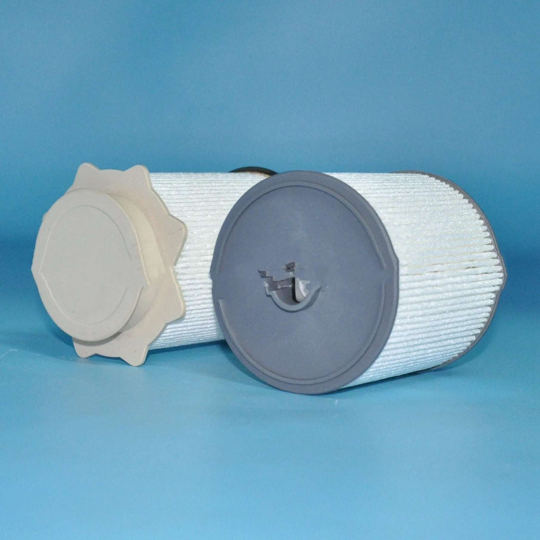 RAM diesel truck fuel filter kit with white spin-on canister and nitrile rubber sealing ring.