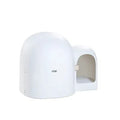 Fully enclosed oversize cat litter box in ABS plastic measuring 67.7cm wide by 49cm deep by 50cm high
