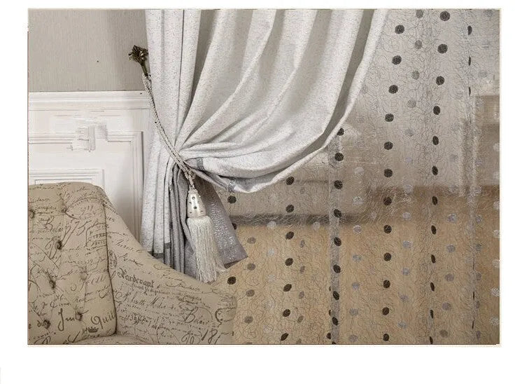 100% cotton blackout curtain panel with eyelets in a choice of widths on a white background.