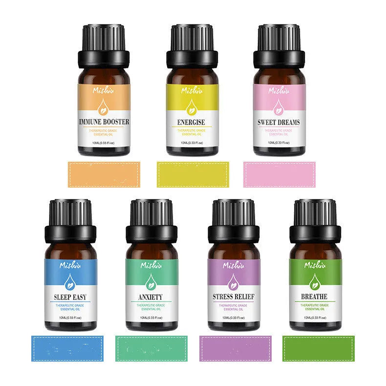 100% pure aromatherapy essential oil 10ml in amber glass bottle, UK handmade