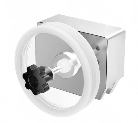 Mini ultrasonic cleaning machine with temperature display and single cleaning slot for vinyl records