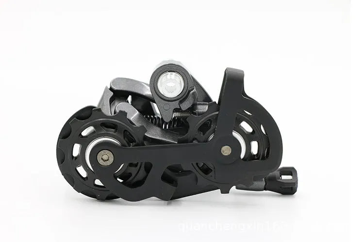Road bike aluminium transmission kit with manual shift, rear dial, decorative beads, pendant, chain, and rope accessories