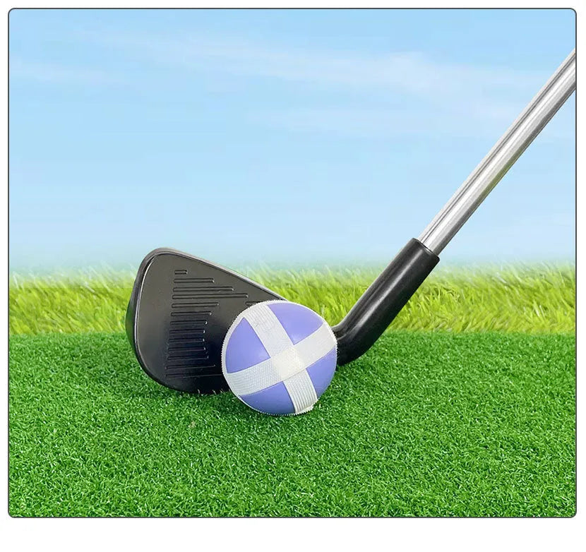 Metal golf club set with adult and children's options for outdoor family sports practice