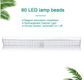 Rechargeable LED motion sensor light strip in three lengths with adhesive back.