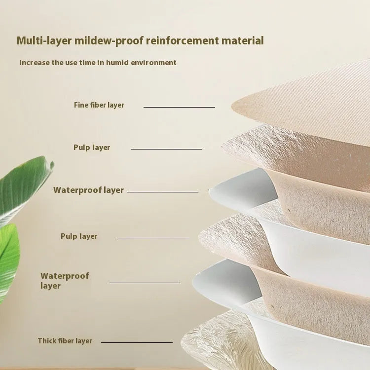 Brown disposable cat litter box showing its shallow tray shape and three available size options for small, medium, and large cats.