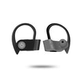 Wireless Bluetooth earphones with ergonomic in-ear design available in black, grey and red colours