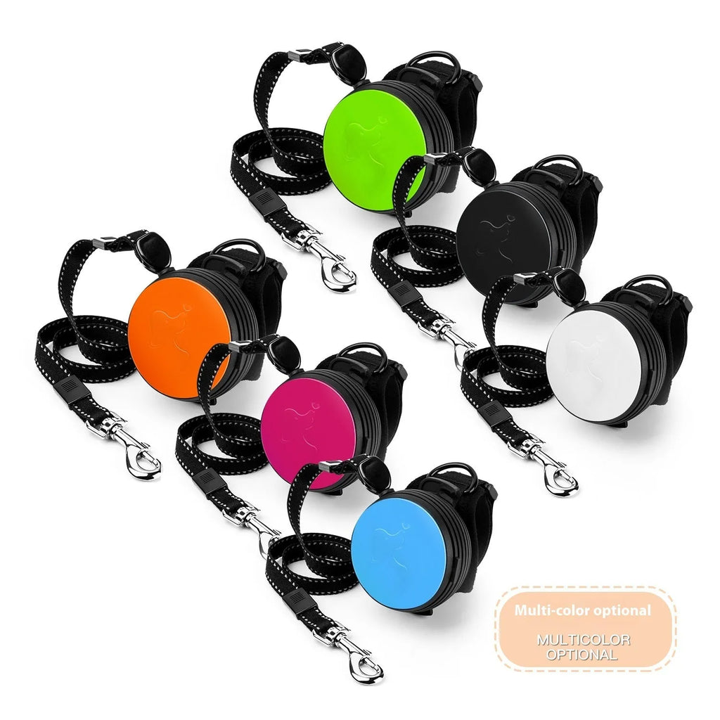 Pet Holding Hands brand automatic retractable dog lead in six colour options on a 3 metre nylon strap.