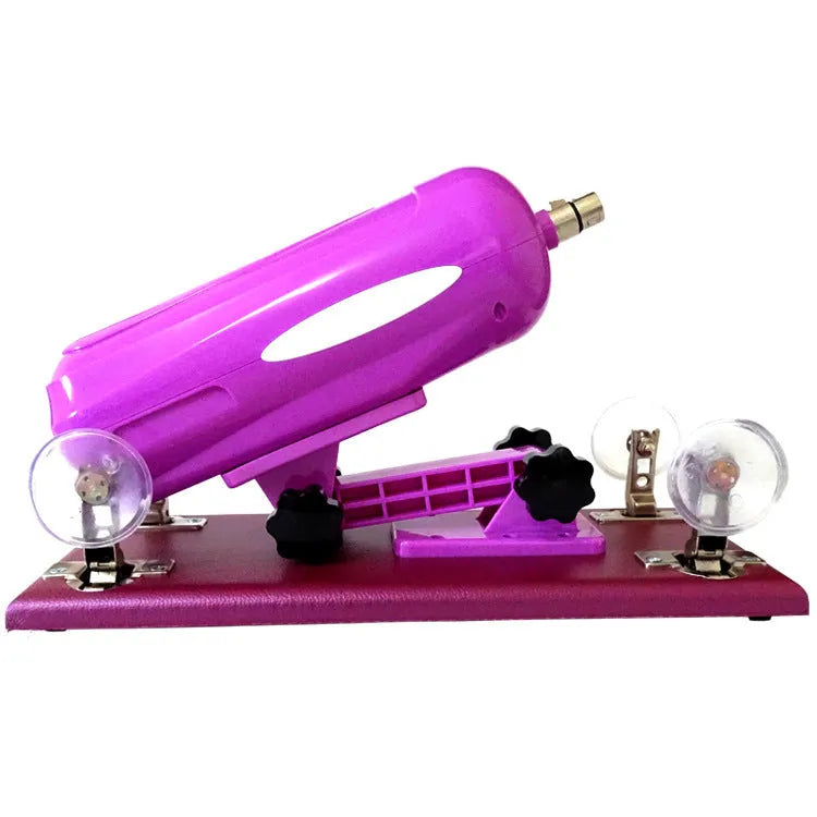 Bobb Women's purple automatic telescopic thrusting tool showing 37cm length