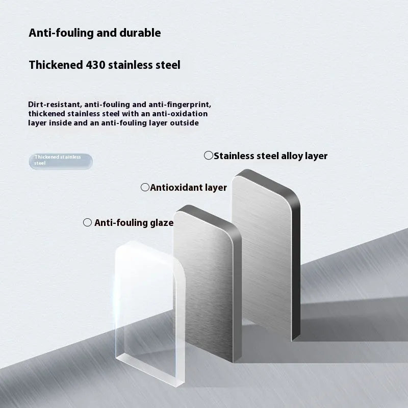 Stainless steel smart trash can with inductive ashbin technology and square bucket design