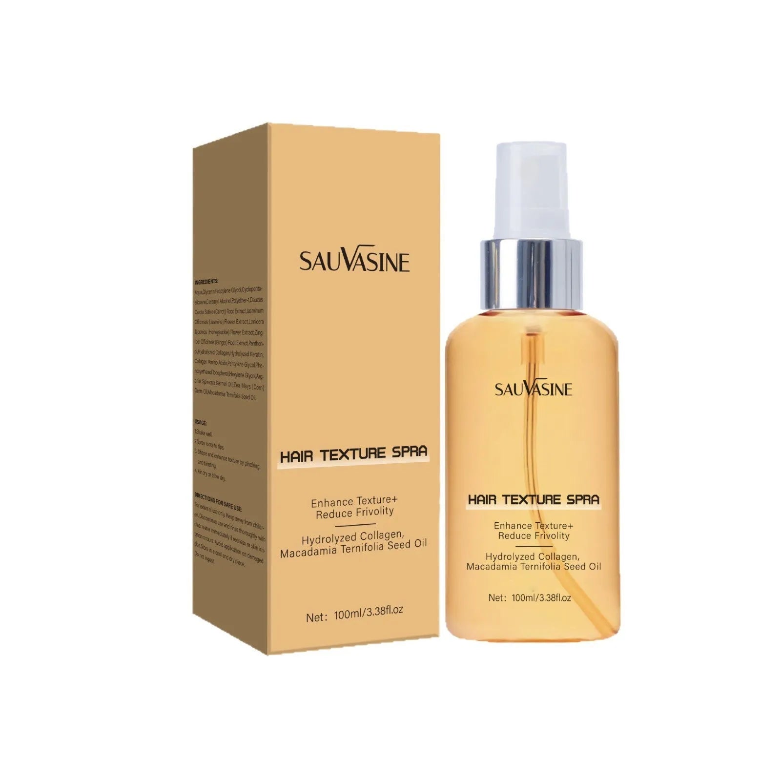 Reduce frizz moisturising scalp care spray in 100 ml bottle with SWX-248 classification label.