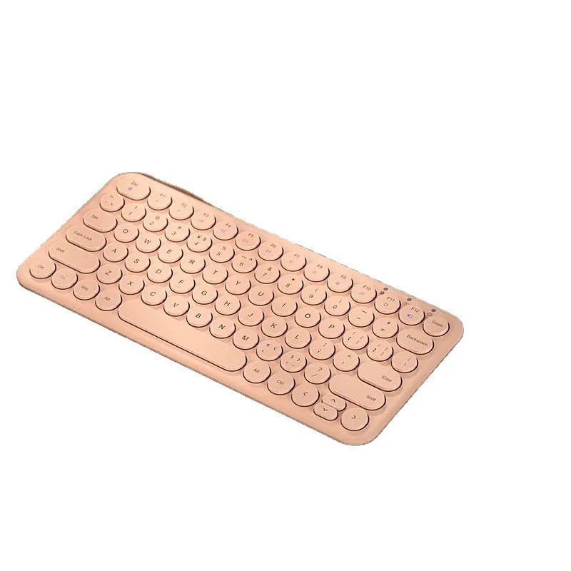 Ultra-thin wireless keyboard and optical mouse set in black colour with USB receivers