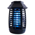 Black mosquito killer lamp with UV or LED tube options for bedroom and hotel insect control