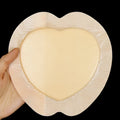 Large skin-coloured silicone gel bedsore prevention sticker for pressure relief
